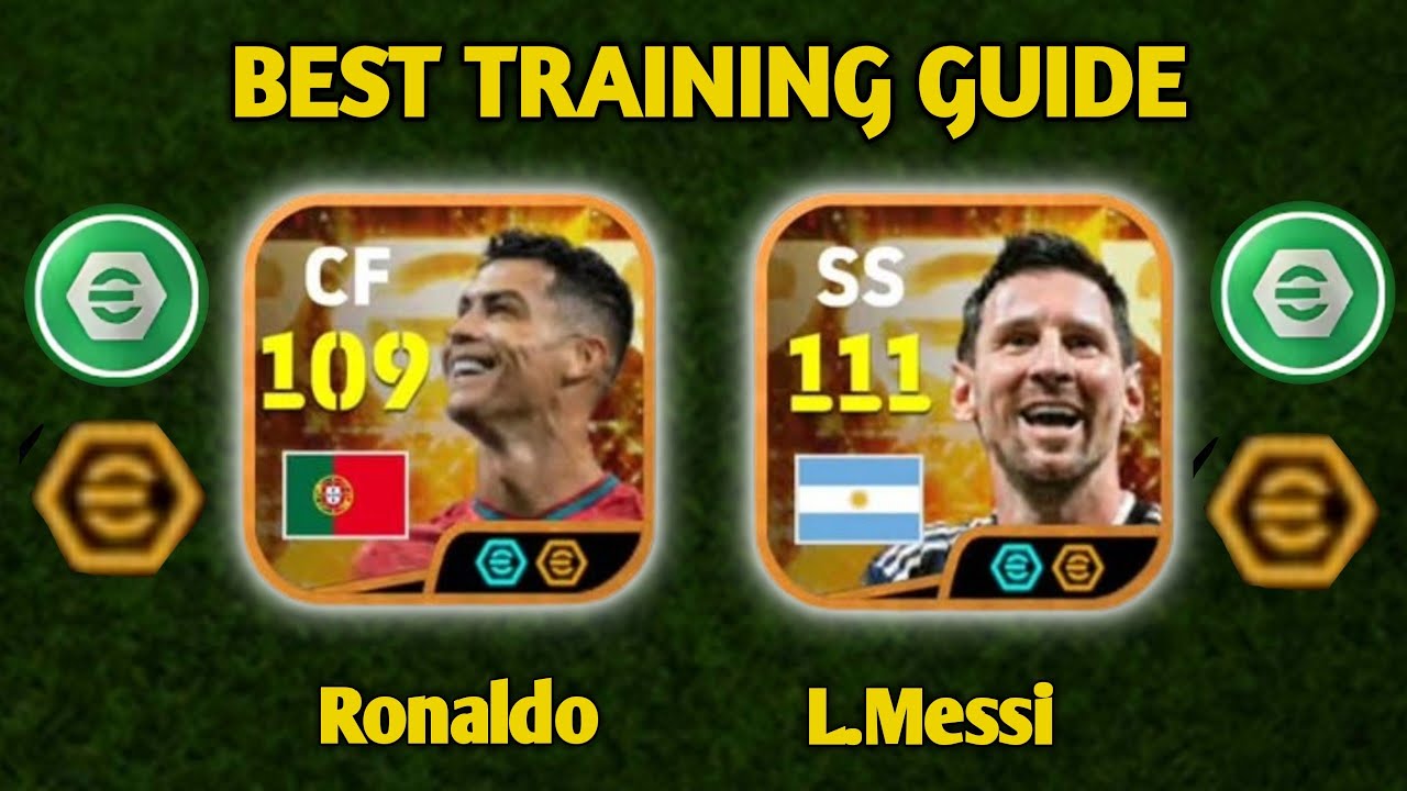 How to train Cristiano Ronaldo & Messi Big time epic card in eFootball 2026 ! 111 Messi & 109 cr7