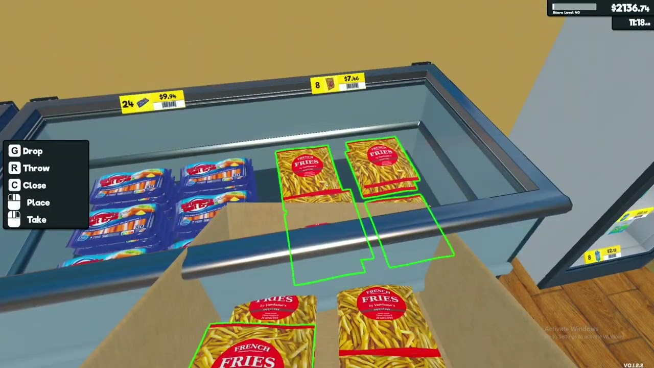 Supermarket Simulator Day 127 | Maximum Efficiency! Luxury Sales at Full Speed! 💎⚡