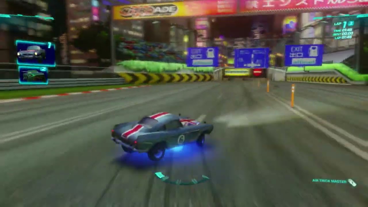 cars 2 hidden cheat code