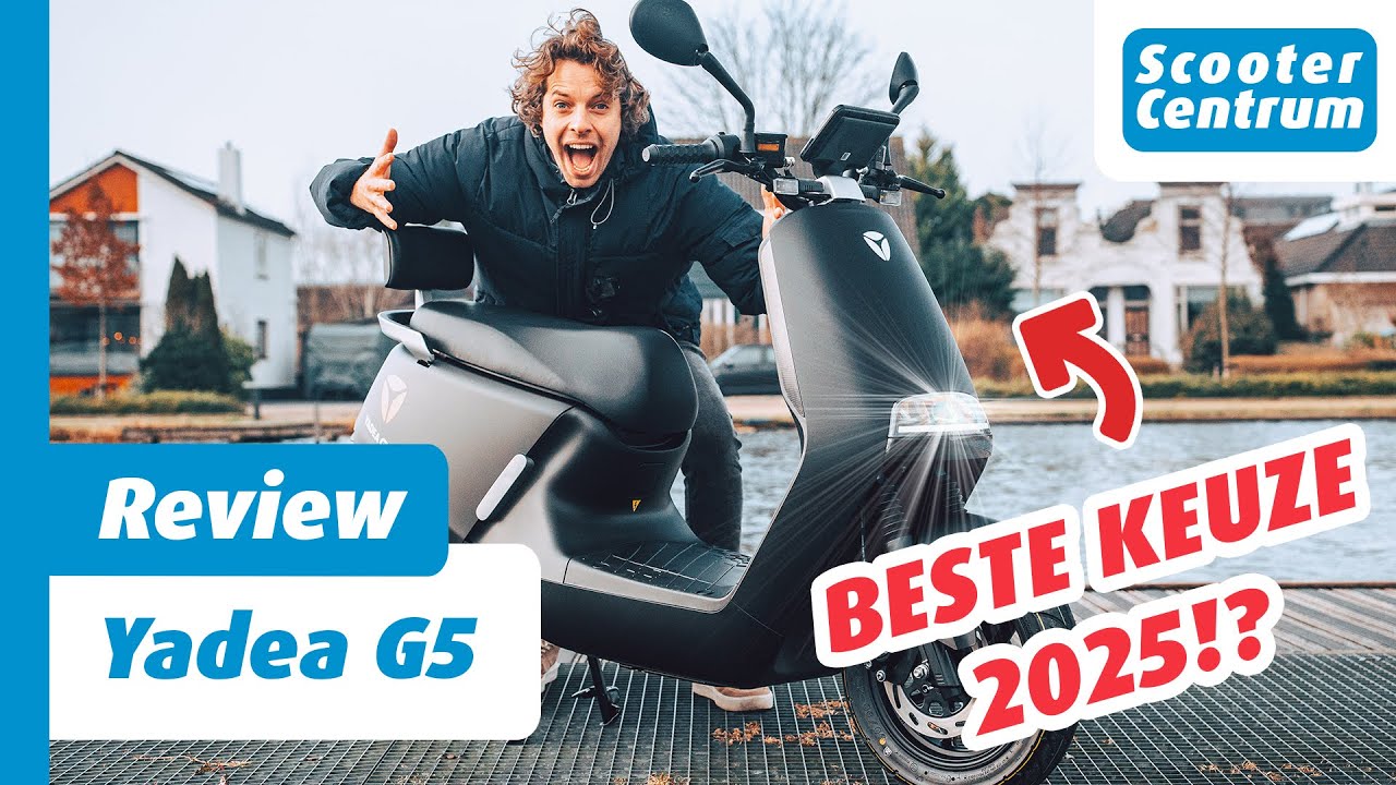 YADEA G5 IN 2025: IS DEZE ELEKTRISCHE SCOOTER NOG STEEDS DE MOEITE WAARD? - ALLE DETAILS REVIEW!