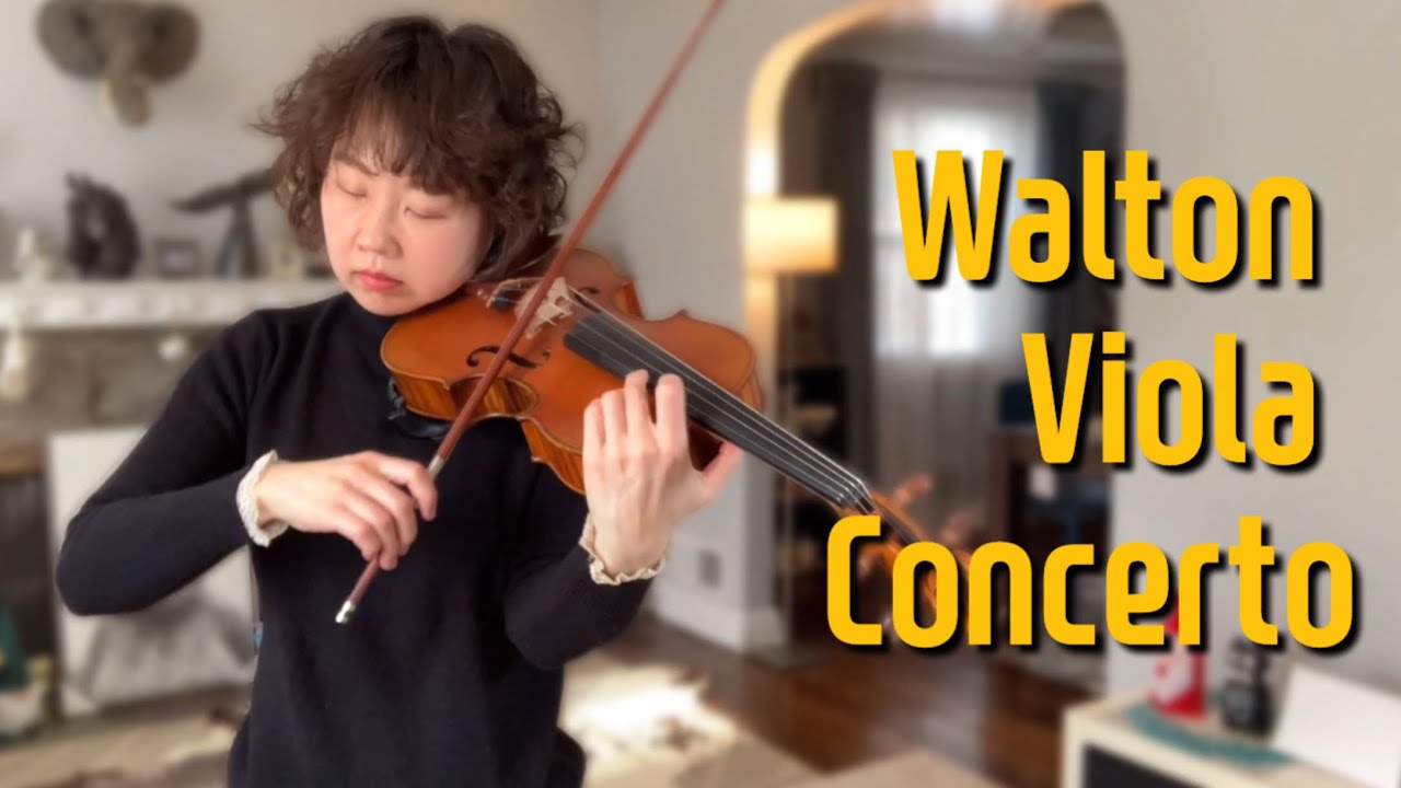 Walton Viola Concerto in A minor, 1st movement excerpt