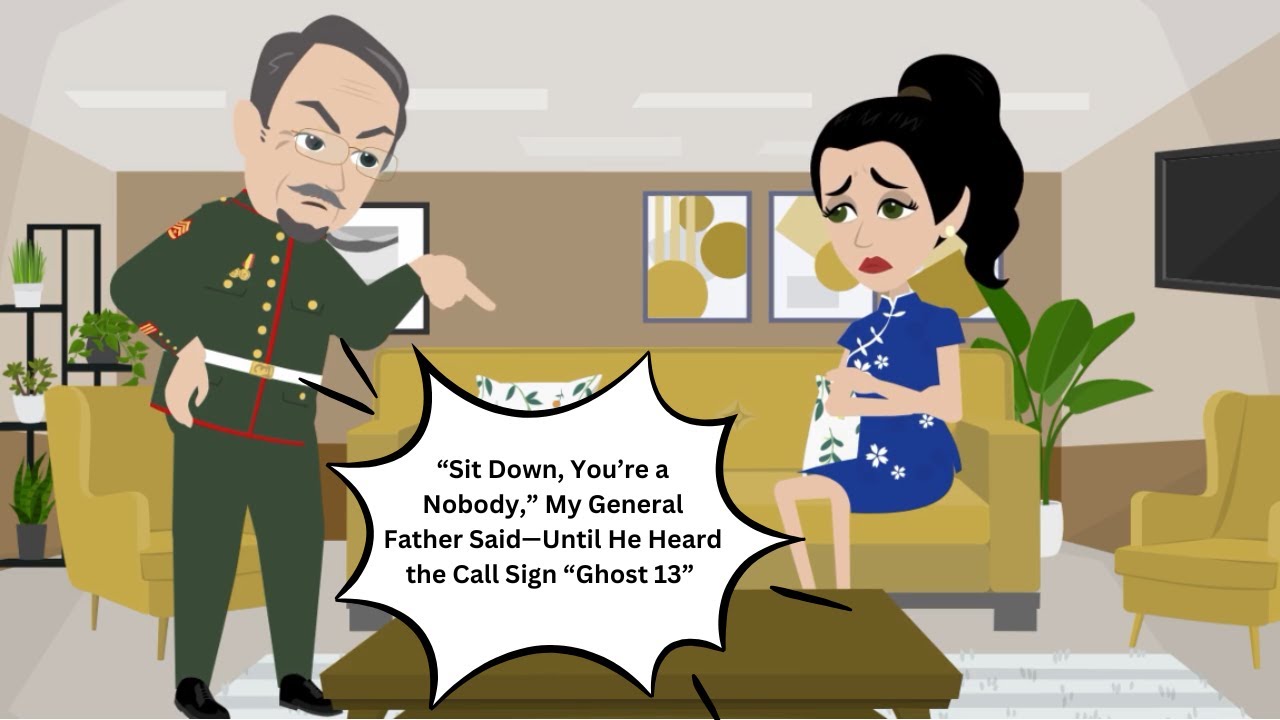 “Sit Down, You’re a Nobody,” My General Father Said—Until He Heard the Call Sign “Ghost 13”