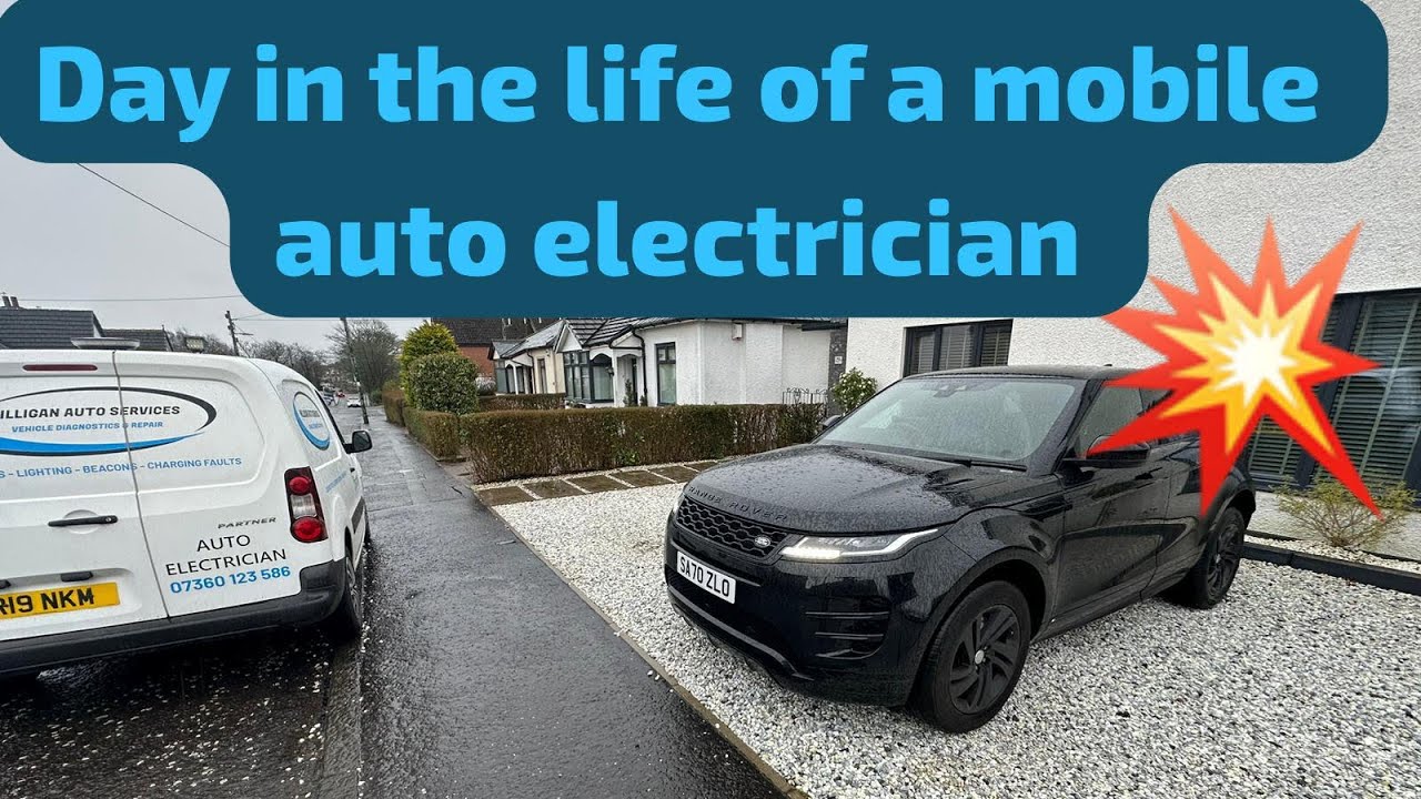 A day in the life of a mobile auto electrician Ep2 - Wiring repairs - LIN bus faults & more 😣