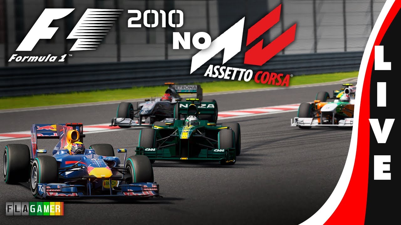 Memórias do F1 2010 no Assetto Corsa