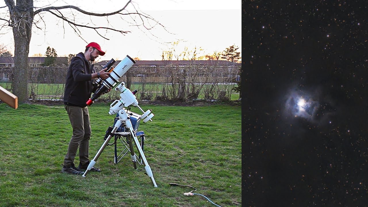 Let's Photograph the Iris Nebula (Astrophotography)