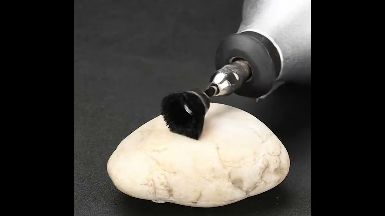 Wire Brush Polishing Metal Tips! Easily Remove Rust & Burrs