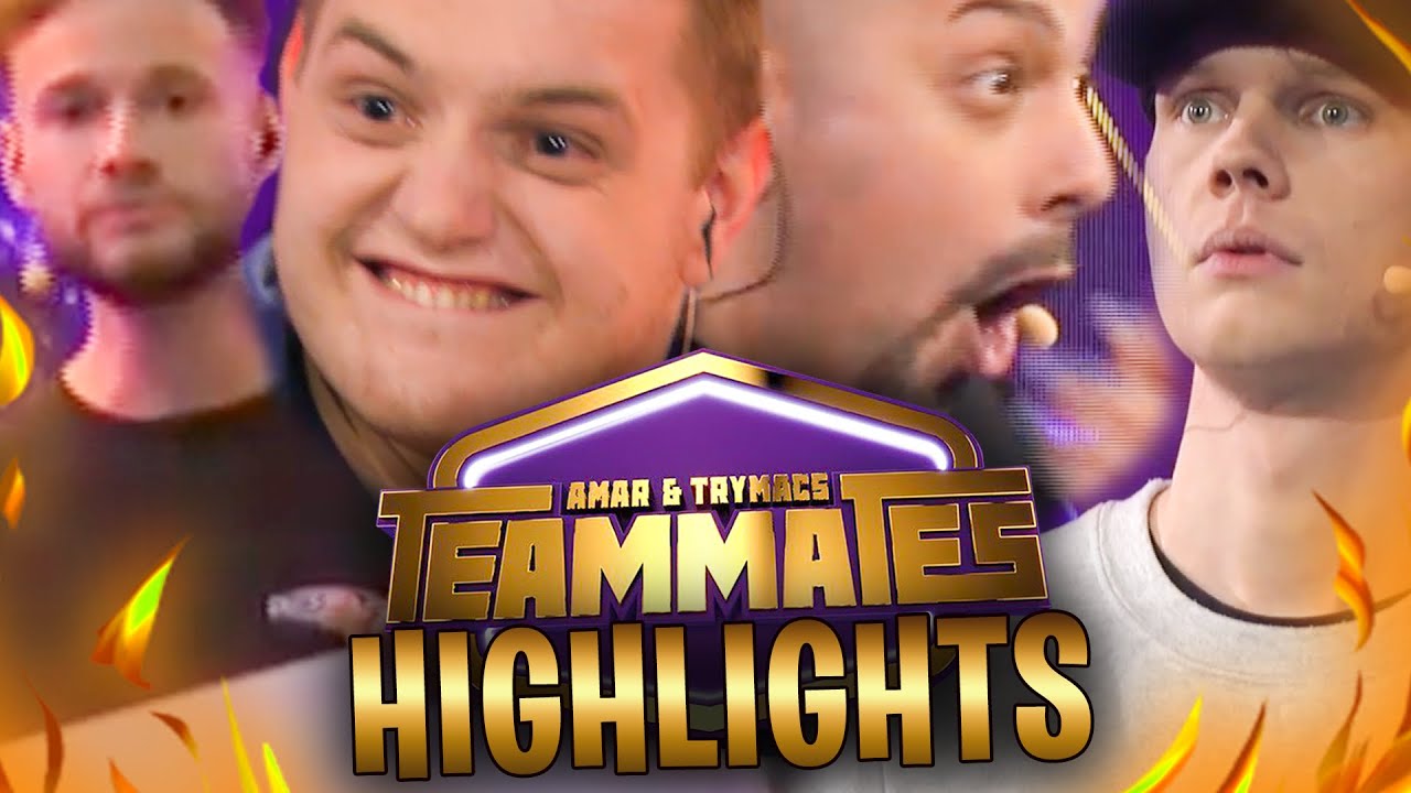 🔥🤩CHAMPION & MVP bei TEAMMATES! | Show HIGHLIGHTS mit @AmarOfficial @unsympathischtv @inscope21
