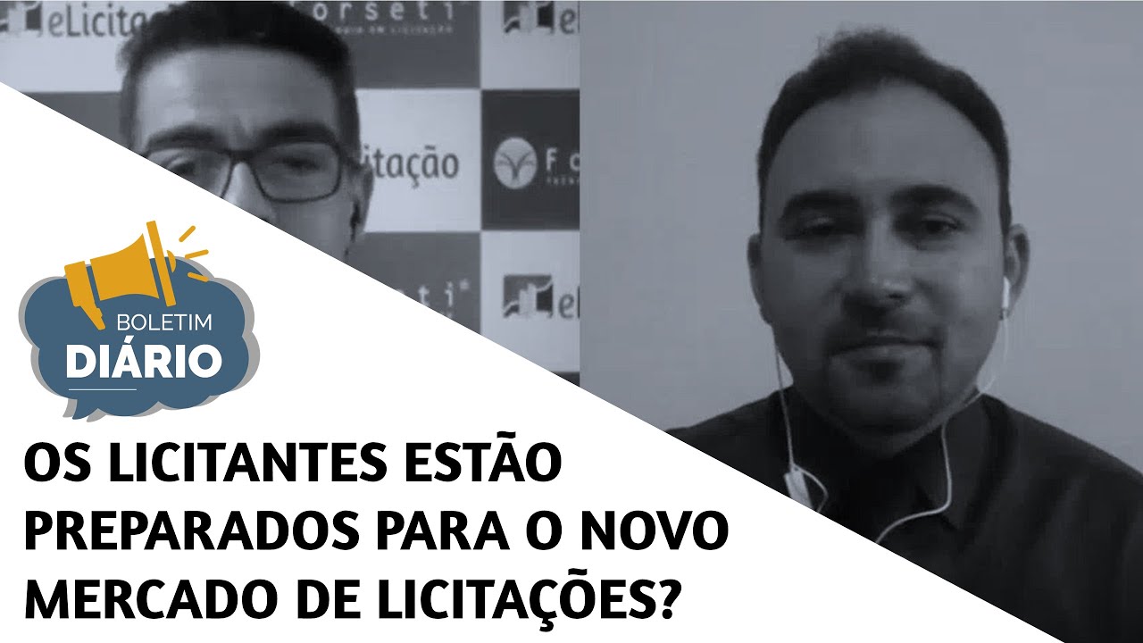 Boletim di&aacute;rio de Licita&ccedil;&otilde;es - Os licitantes est&atilde;o preparados para o novo mercado de licita&ccedil;&otilde;es?