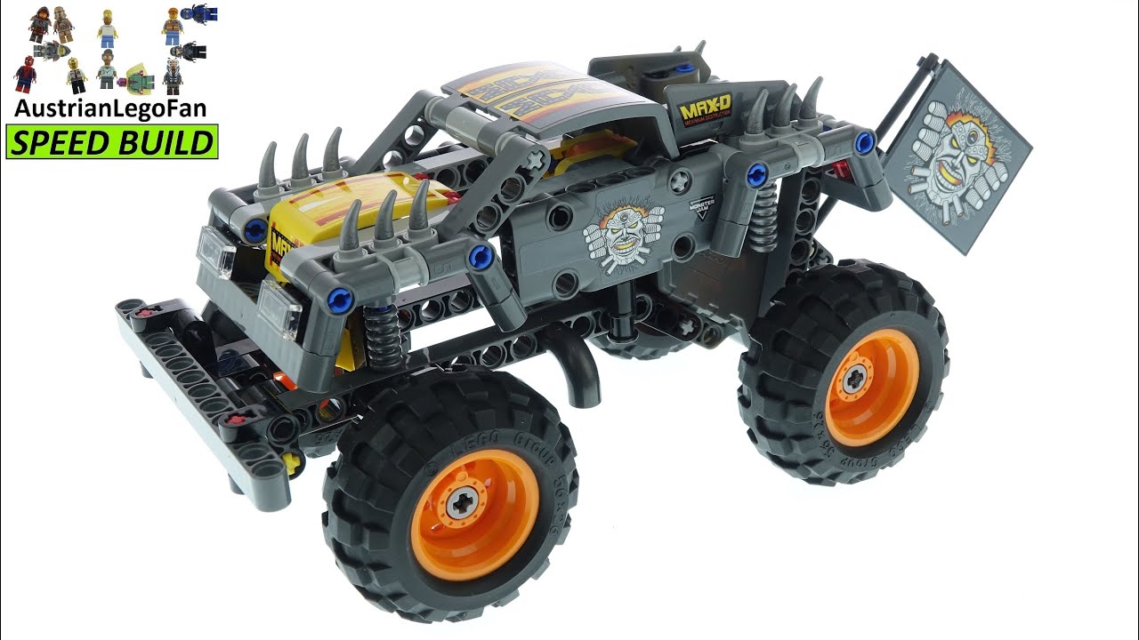 LEGO Technic 42119 Monster Jam Max-D Speed Build