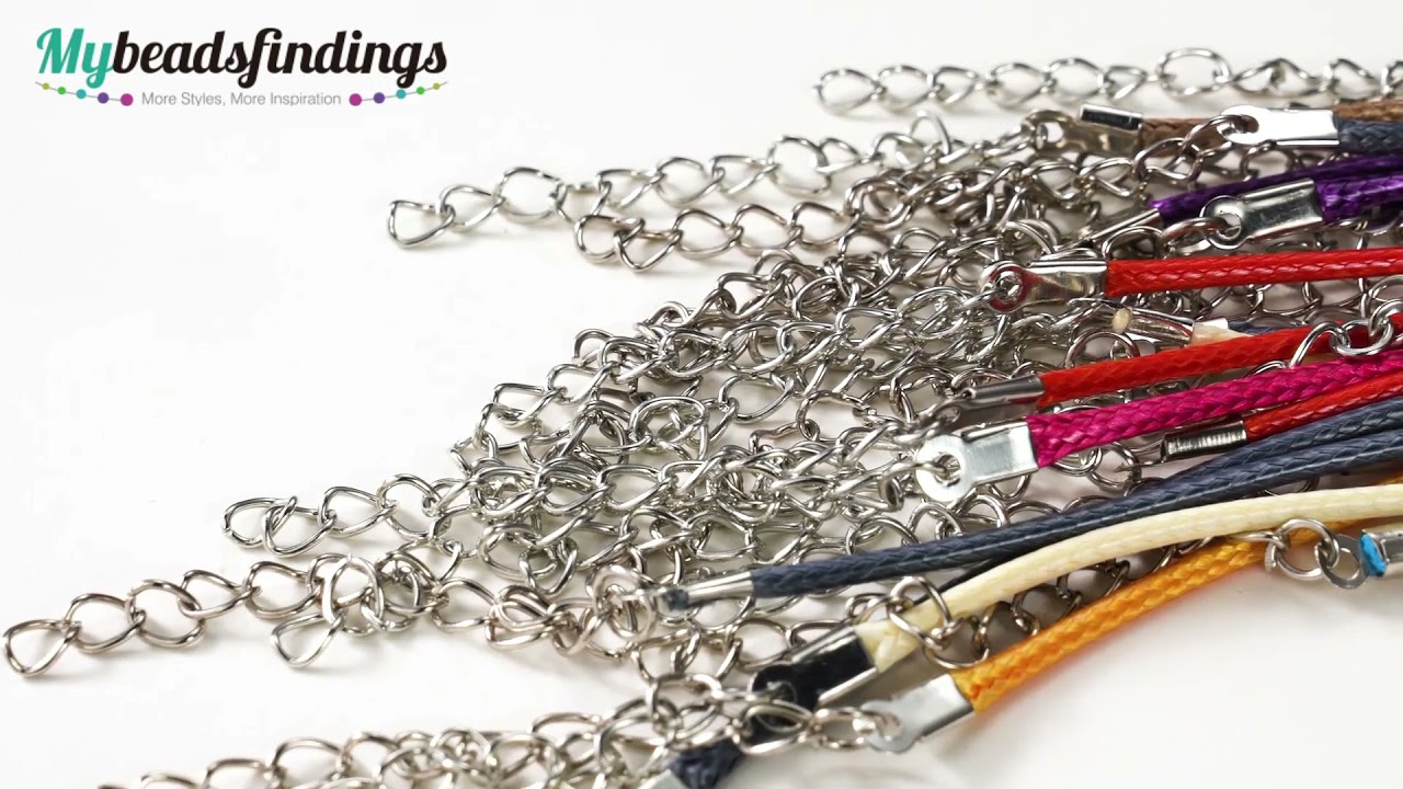 Waxed Cord Necklace Cords