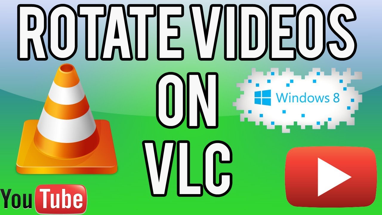 How to ROTATE VIDEOS on VLC media player & SAVE - Easy, Simple TUTORIAL