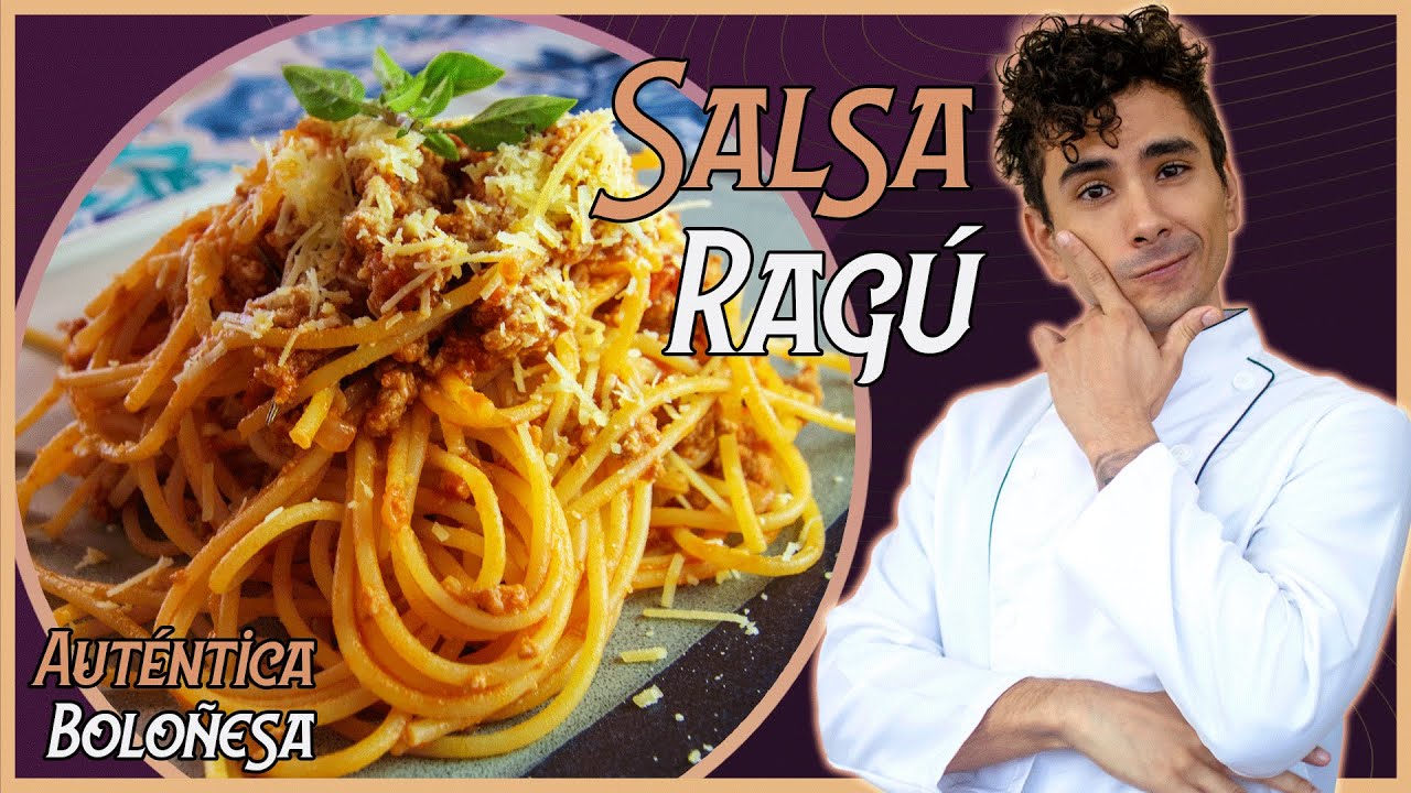 Como preparar salsa boloñesa | Original receta italiana