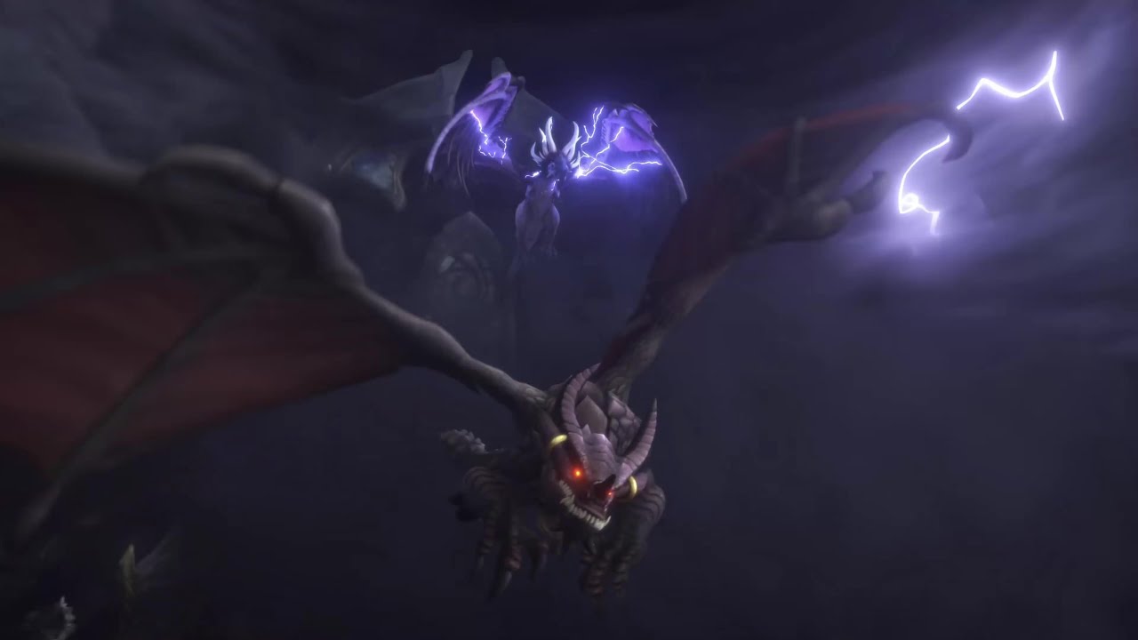 Wrathion Faces Raszageth , The Prize Inside Cinematic , World of Warcraft Dragonflight