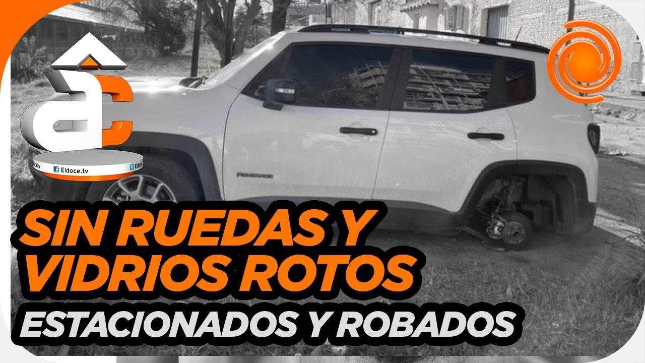 Córdoba| Robos a autos estacionados: les rompen vidrios y los dejan sin ruedas