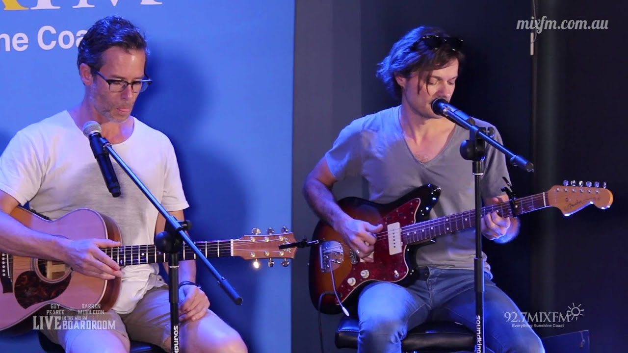 Time Is On Your Side - Guy Pearce & Darren Middleton (LIVE)