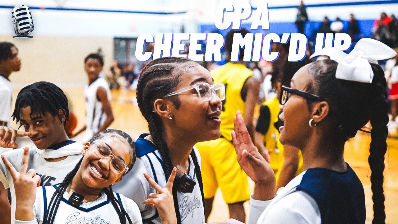 Chandler Park vs. Bates Academy Middle School Basketball| Cheerleaders Mic'd Up!