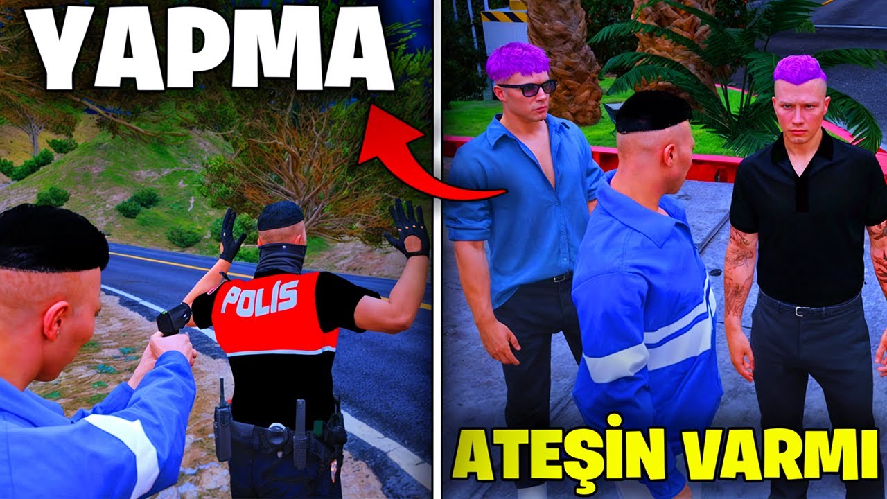 Adanalı Taklidiyle Hile Açıp LSPD TROLLEDİM! (Fivem Hile Troll)