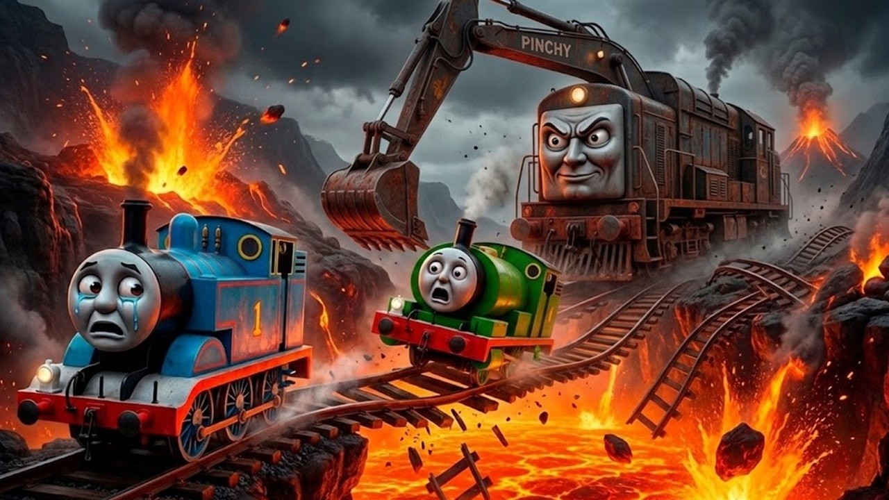 Percy Almost Died…Until Thomas Appeared Like an Angel- Pushed by Diesel 10–Fully Restored Journey #2