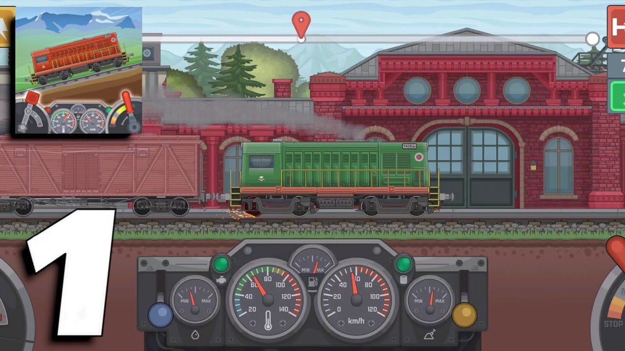Train Simulator: Railroad Game - Gameplay Part 1 (Android, iOS) - All Levels