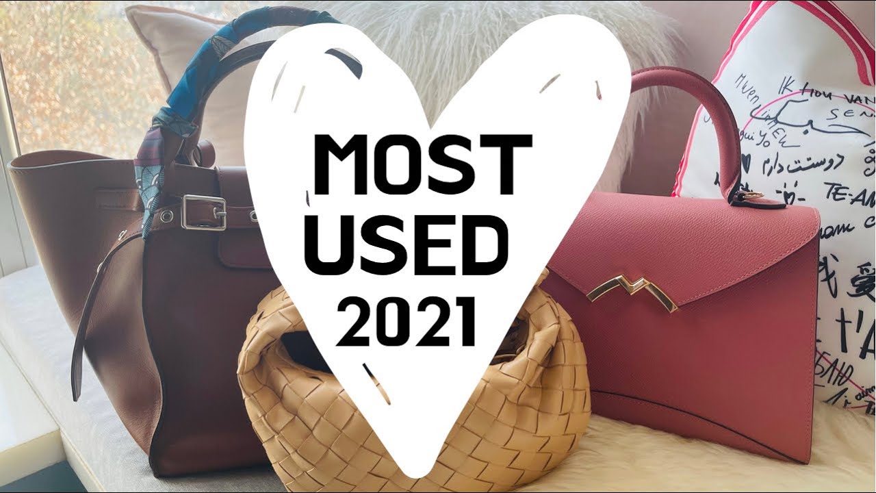 MOST USED DESIGNER BAGS OF 2021 RANKED / CELINE, LOEWE, BOTTEGA VENETA, MOYNAT, MULBERRY