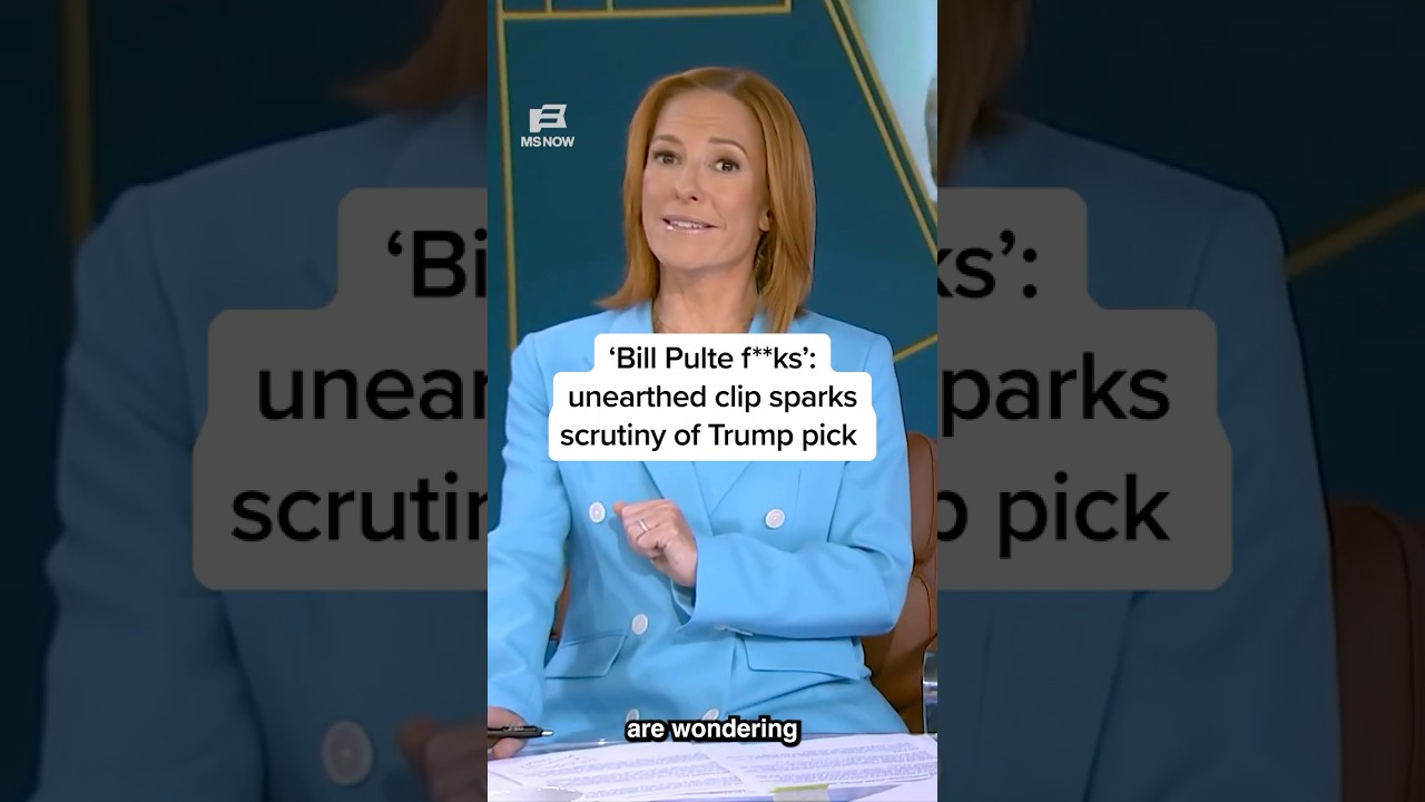 &lsquo;Bill Pulte f**ks&rsquo;: Unearthed clip sparks scrutiny of Trump pick