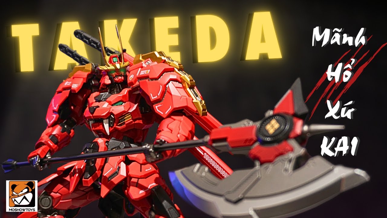 MÃNH HỔ XỨ KAI! - Takeda Shingen 1/100 Illustrious Class| Mô HÌnh Moshow Metal Build| Samurai độc lạ