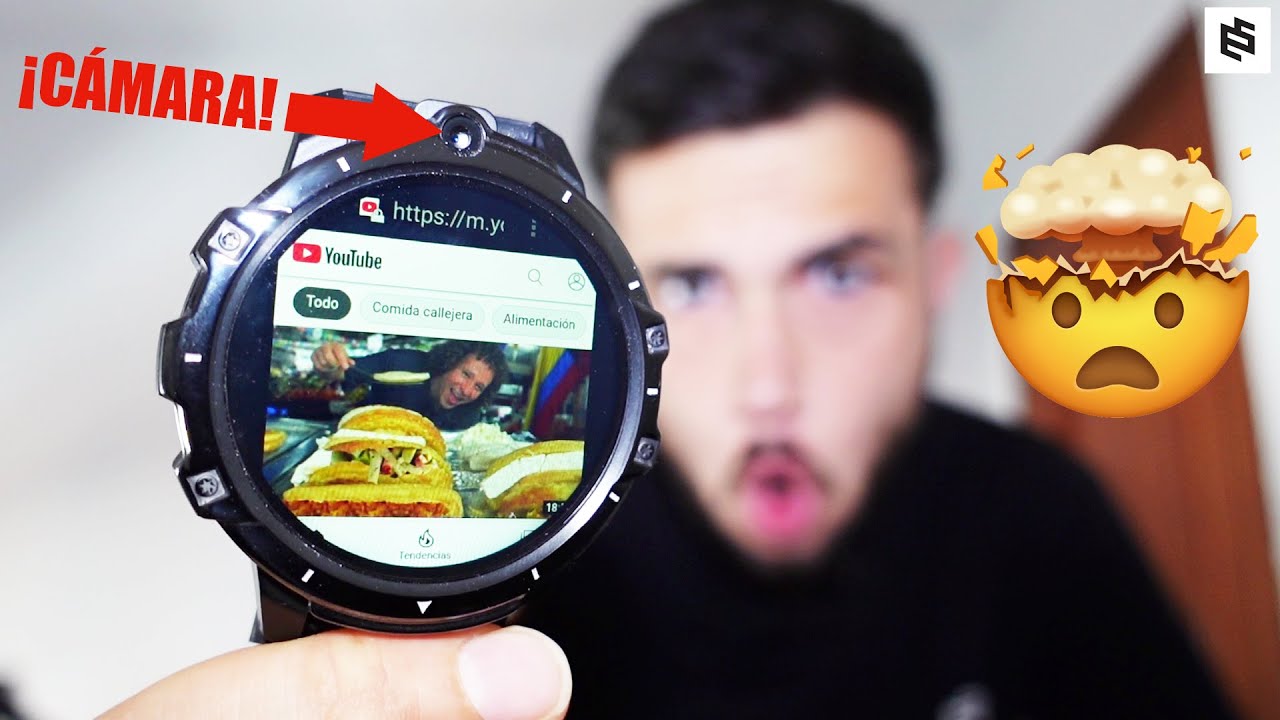 Locura!🤯Este SMARTWATCH tiene 2 CÁMARAS, ANDROID y PLAY STORE