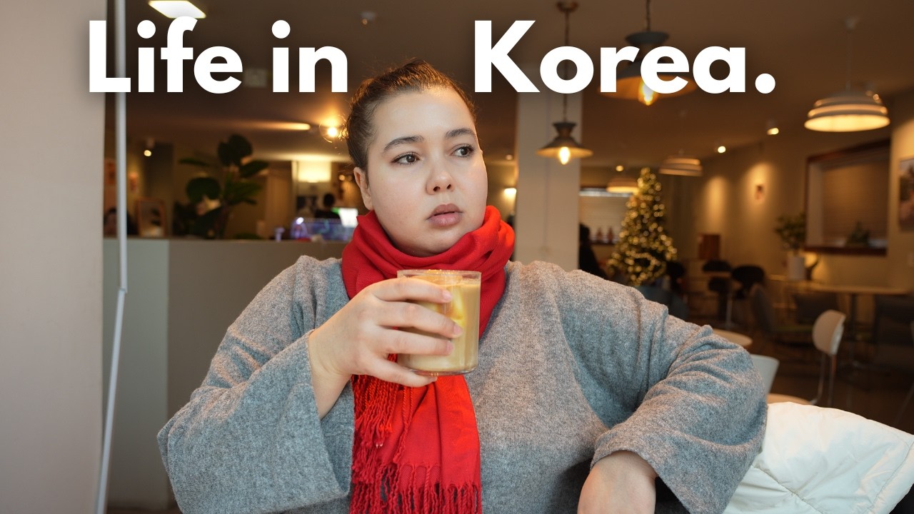 Week in my life in korea 🇰🇷 solo date, cleaning & real moments as a new mom