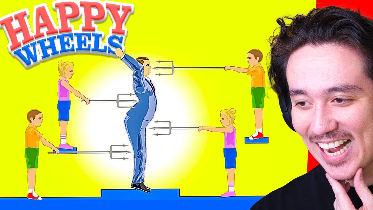 伝説のグロゲーを久しぶりに遊んでみたwww【HappyWheels ‐ ハッピーウィールズ】