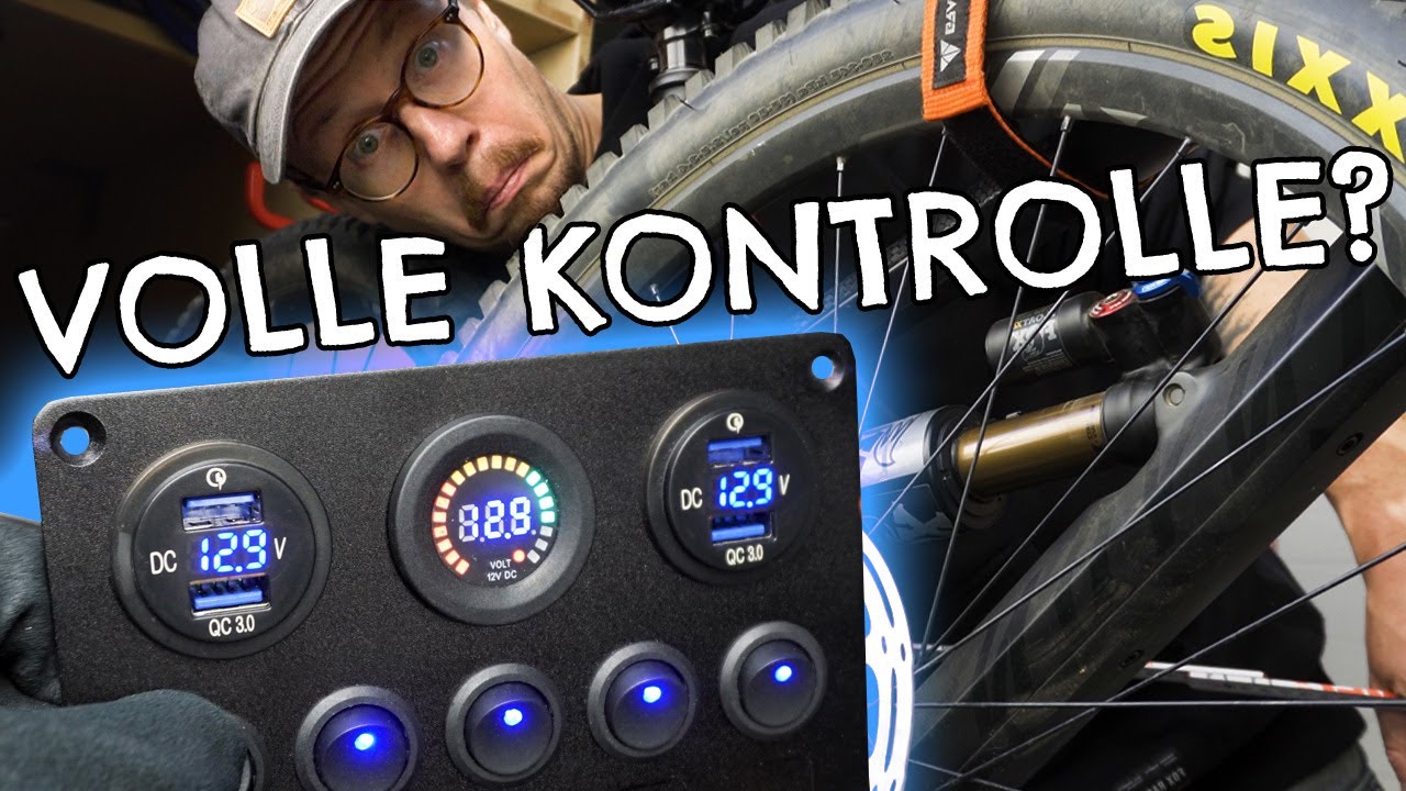 Strom, Versorgerbatterie & Schaltzentrale im MTB Bus - Bike Van Series #3 | Vanlife | Freeride Flo