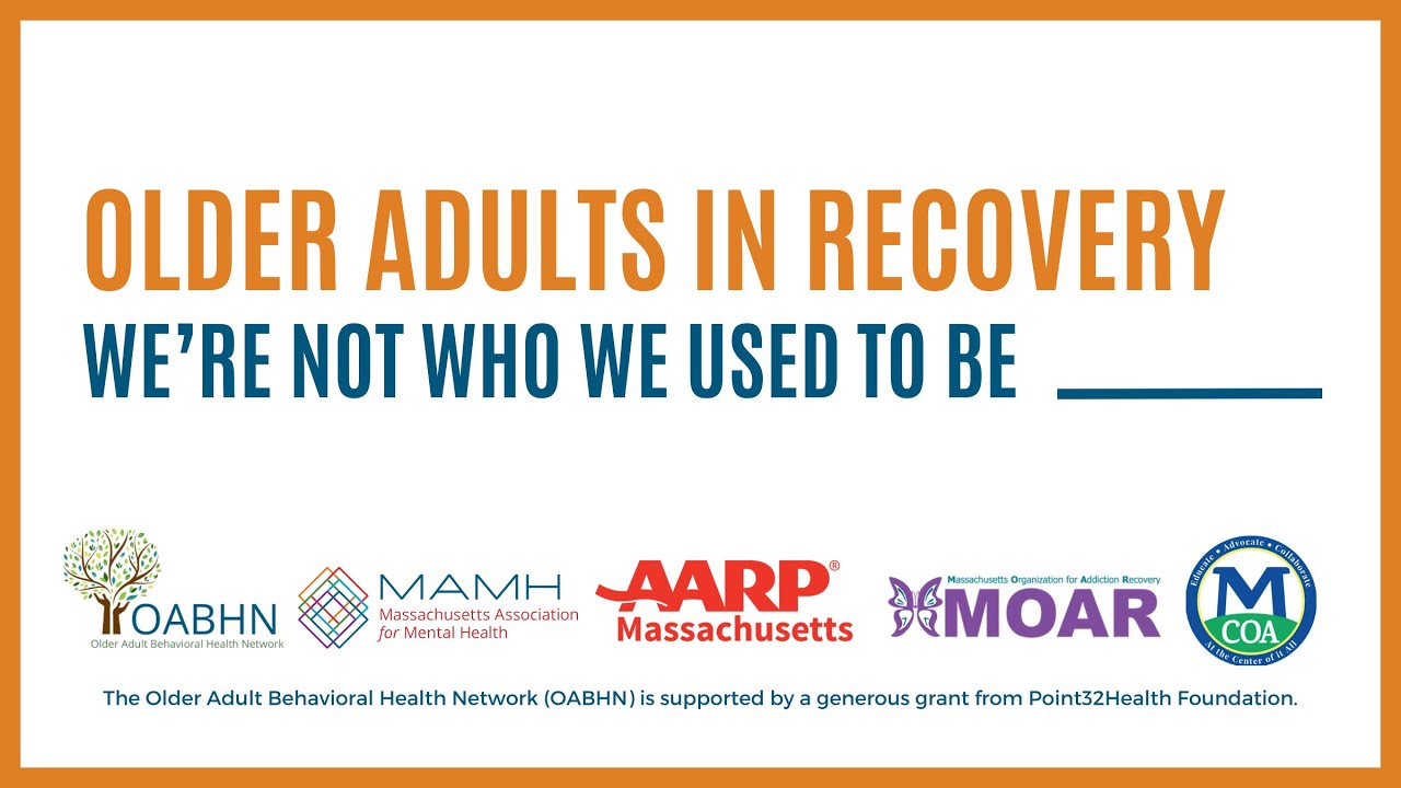 Older Adults in Recovery: We Are Not Who We Used to Be