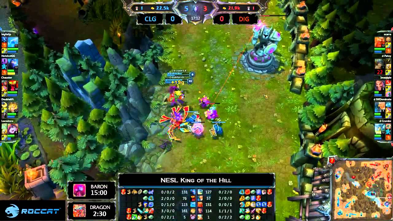 CLG.Prime vs Dignitas (Game 1) [ROCCAT King of the Hill]