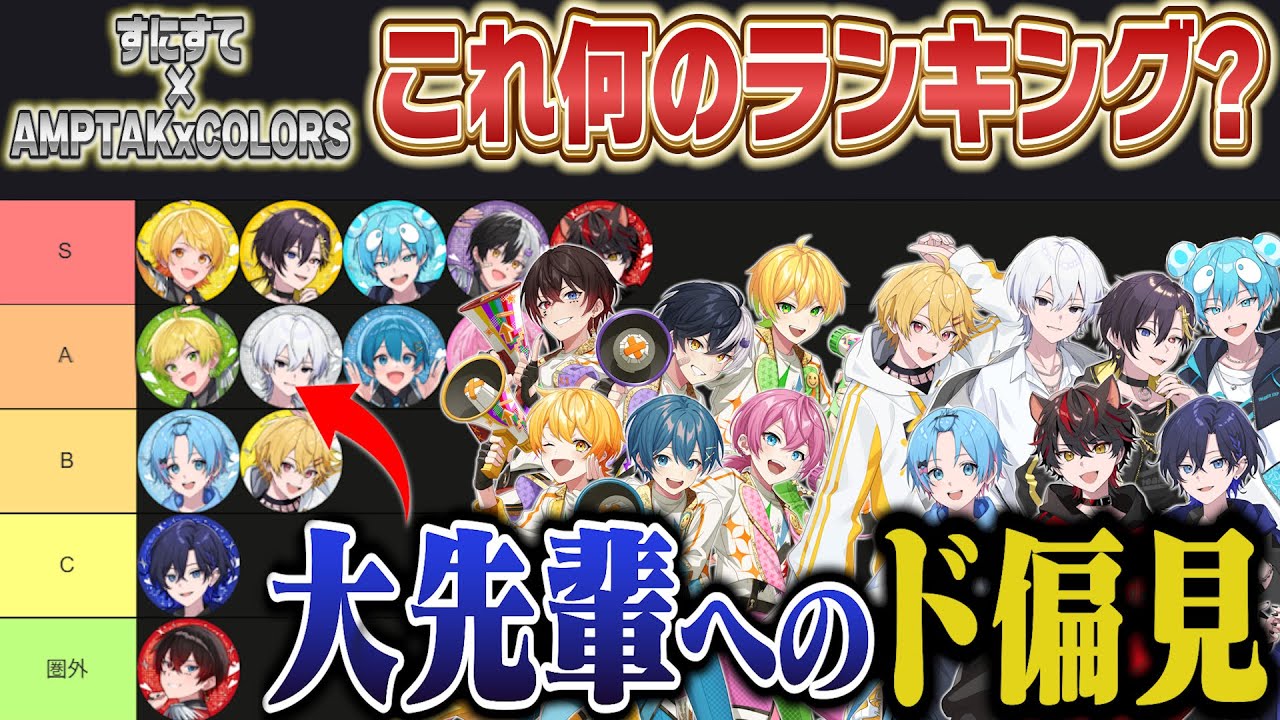 【ブチギレ】大先輩を勝手に格付けしてしまった結果...【すとぷり / 騎士X / AMPTAK / めておら / すにすて】