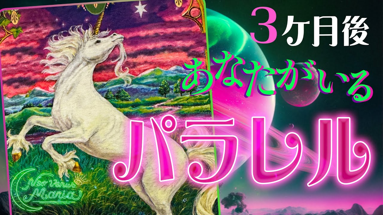 [こんなにも楽園] 3ヶ月後あなたがいるパラレル🏝️ はっぴーはっぴはっぴー🎶🐱 [女神のタロット・オラクルリーディング]