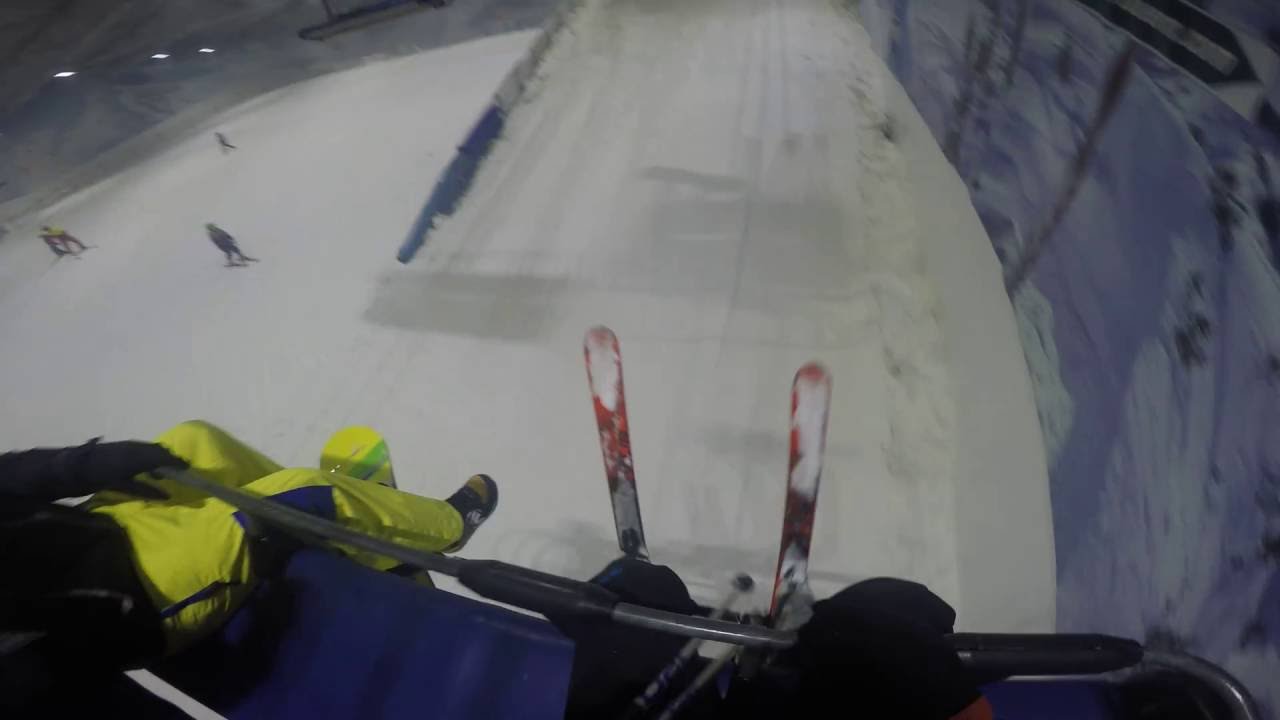 Kurzer einblick in die Jever Fun Skihalle