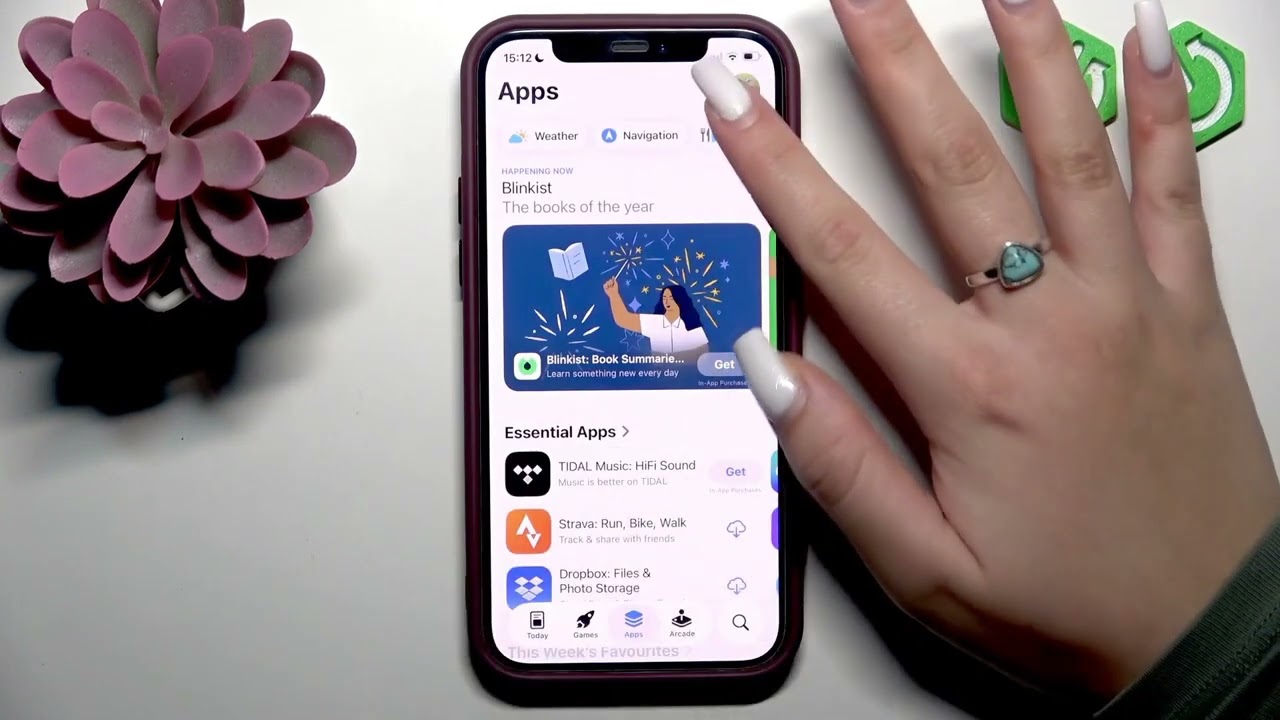 App Store على iPhone – كيفية مسح كاش متجر التطبيقات