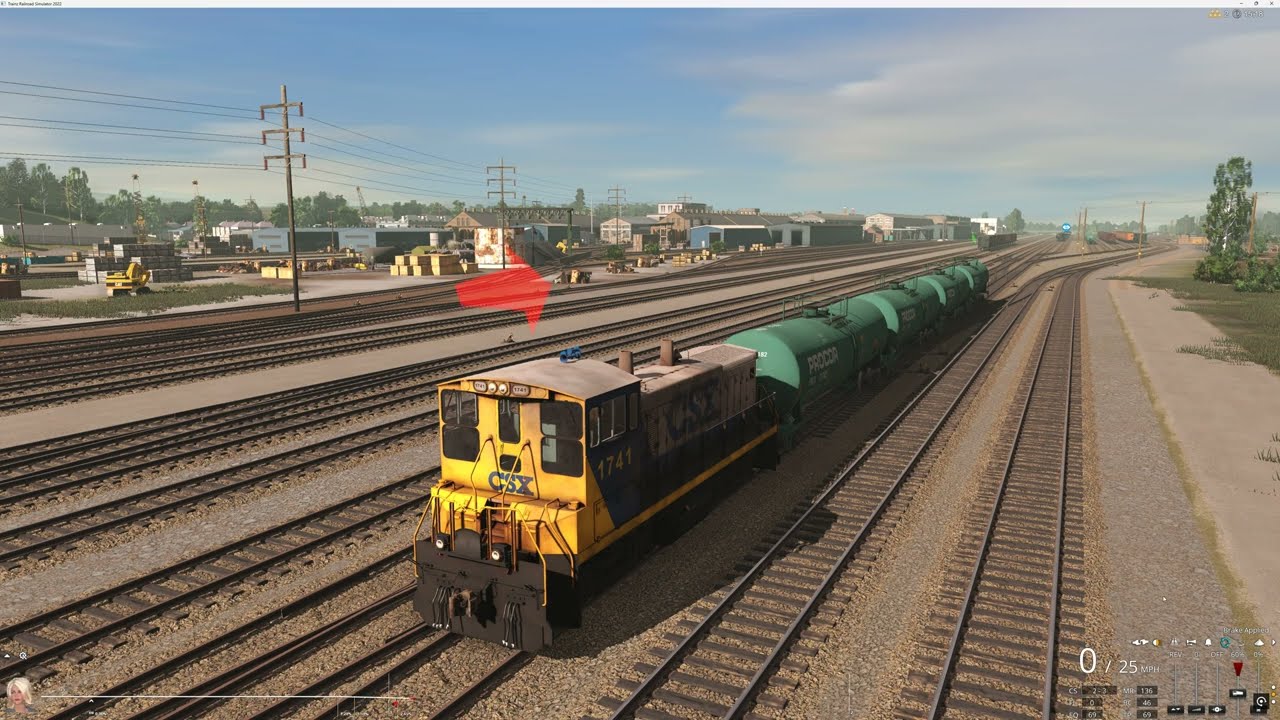 Trainz Railroad Simulator 2022 (TRS22) - EMD SW1500 - Timed Job - 4K UHD