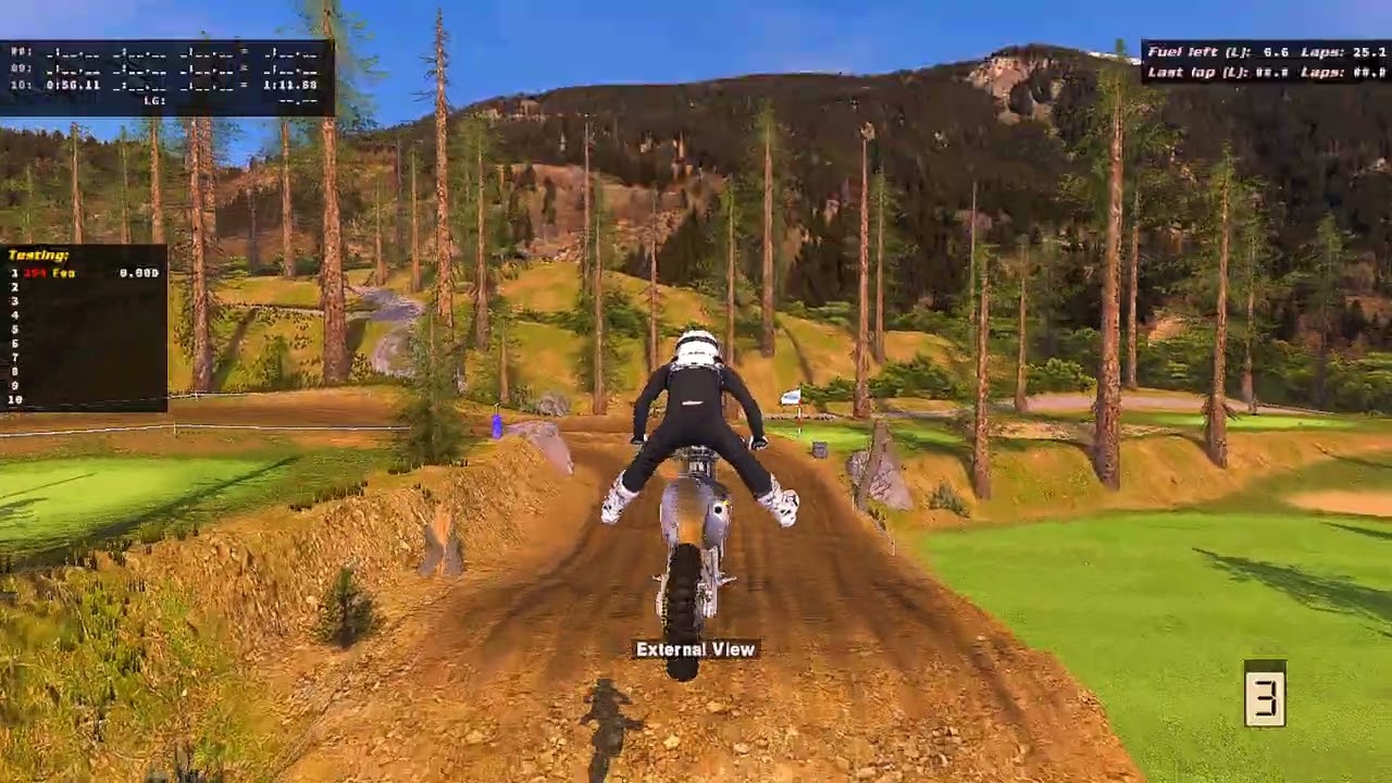 Golf Course Motocross Track