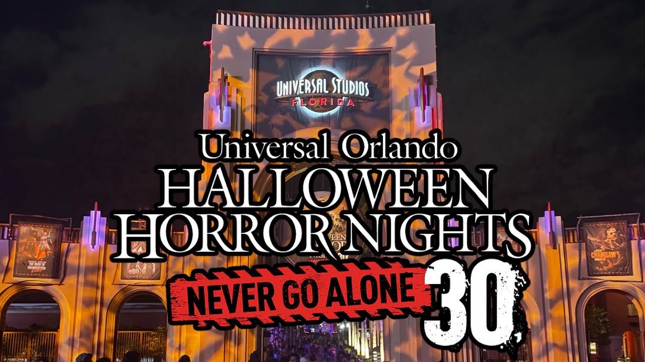 Universal Orlando’s Halloween Horror Nights 30 - Entrance & Park Area Loop (sample soundtrack)