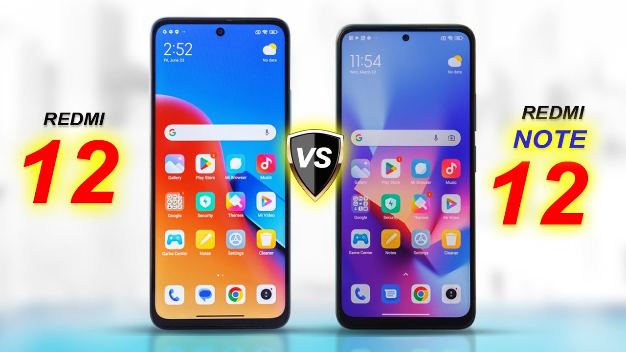 Redmi 12 vs Redmi Note 12: FULL SPECS COMPARISON