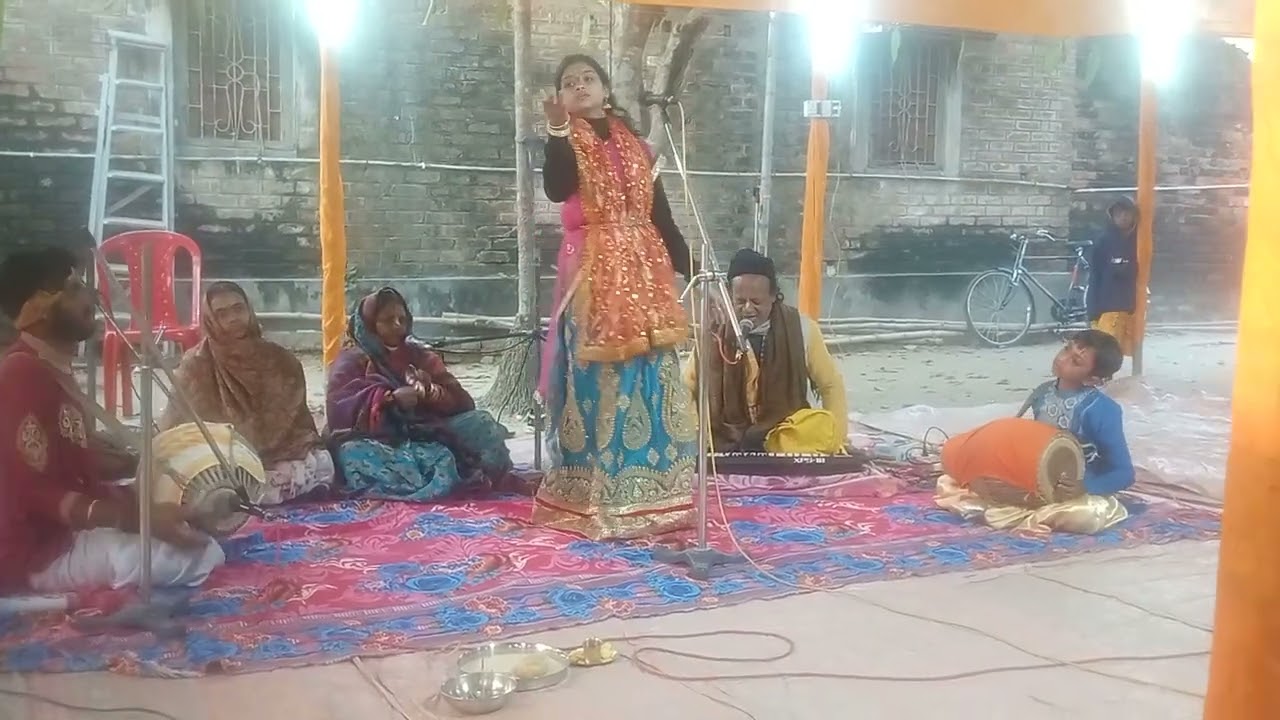 আজকের আমি পদাবলী কীর্তনে এসেছি,,, বাহির সোনাখালী, হরিণঘাটা 