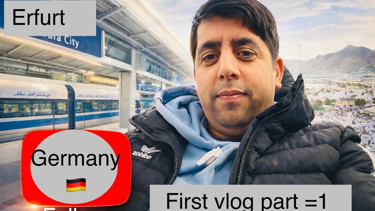 Exploring Outside Erfurt City Station | Tram Ride  out side view beautiful 