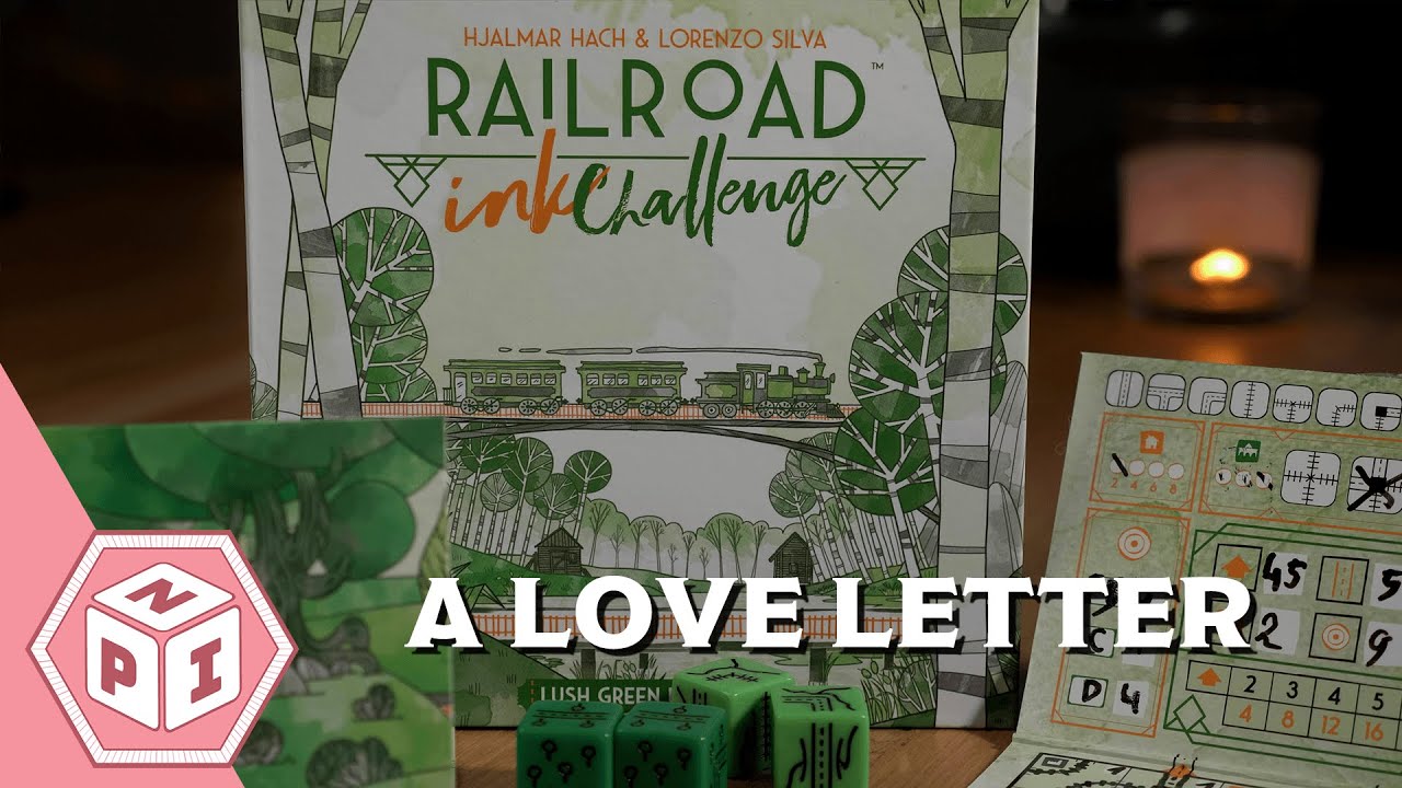 Railroad Ink Challenge - A Love Letter