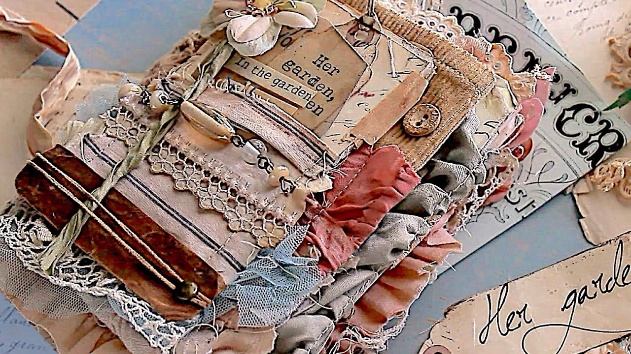 Her Garden Of Grace | A NO SEW Junk Journal FULL Flip Through | Poetry In Journals