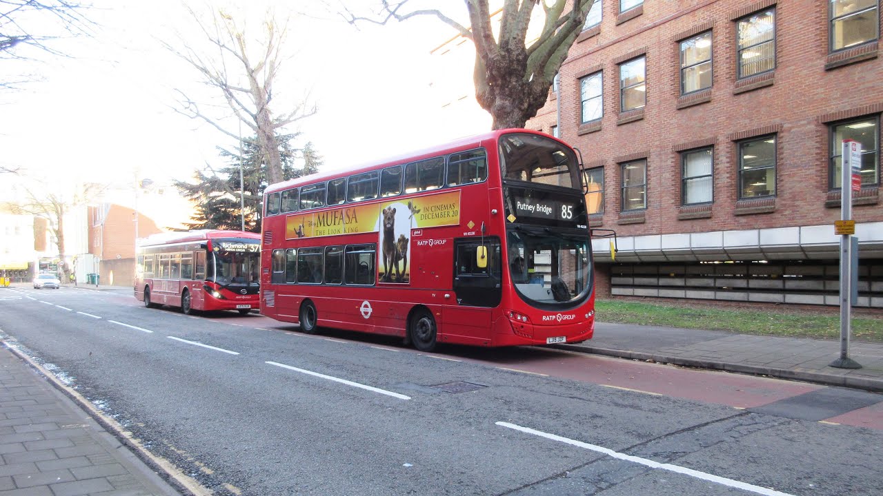 London Buses In Kingston Upon Thames, December 2024.
