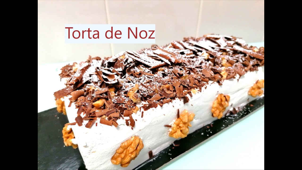 Torta de Noz  | COMGOSTO