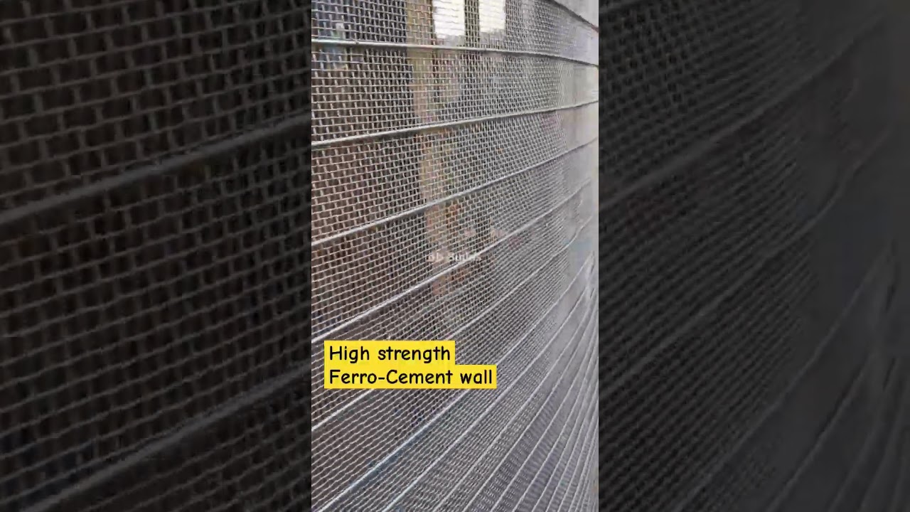 High strength Ferro-Cement wall construction