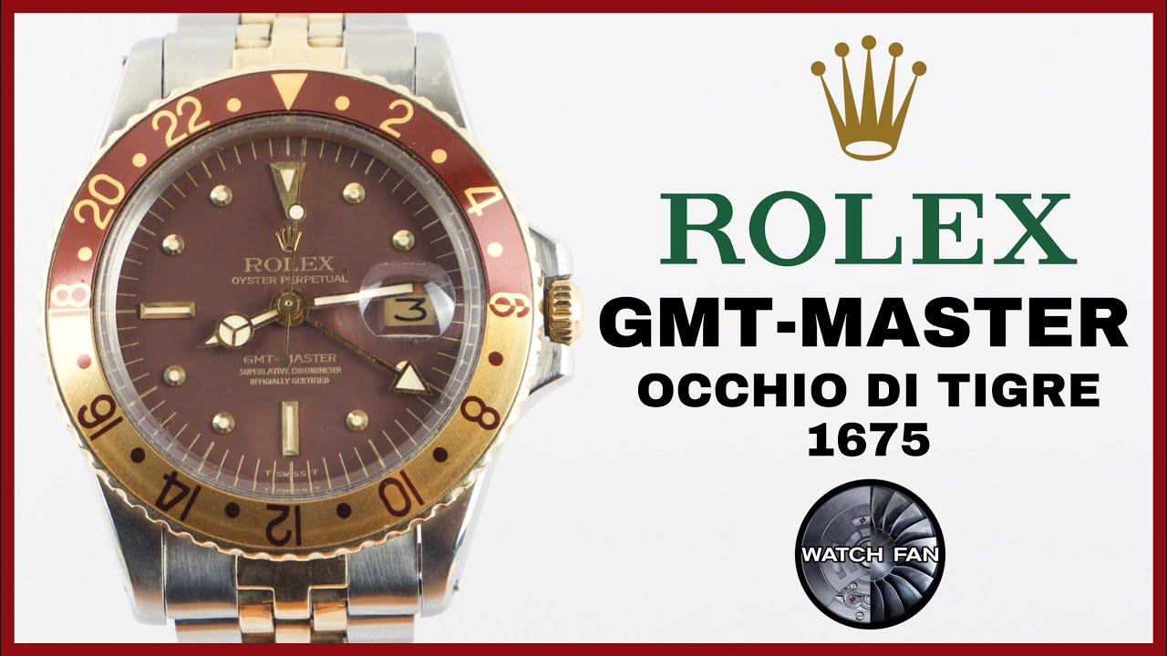 Il Rolex GMT Master di Clint Eastwood - Occhio di Tigre Root Beer 16753