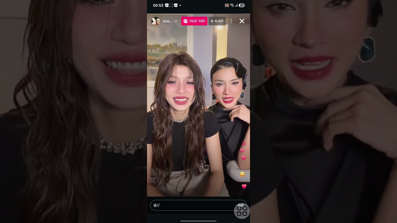 (27/12/2025) Live Instagram Kim Tuyến và Đồng Ánh Quỳnh