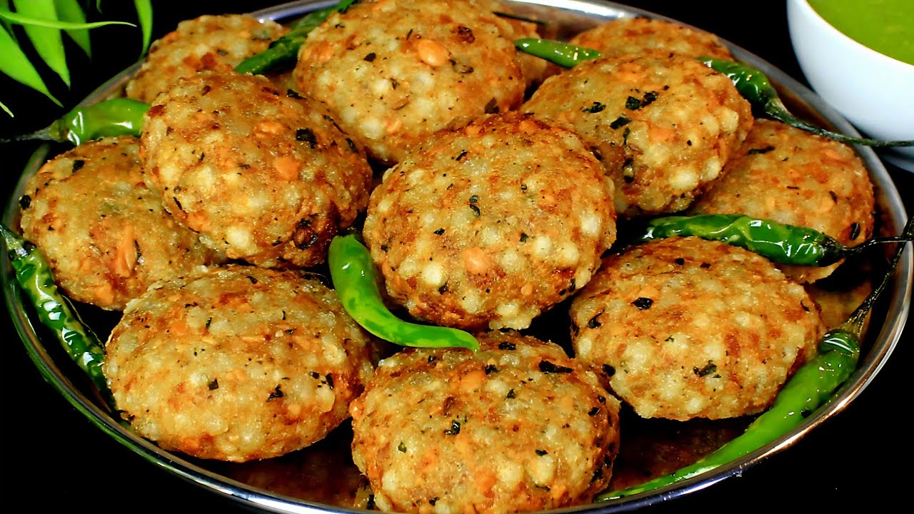 साबूदाना वड़ा बनाने का सबसे आसान तरीका | Crispy Sabudana Vada Banane Ki Recipe | Sago Vada Recipe